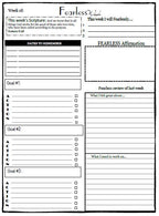 Fearless Journey Teen Planning Journal